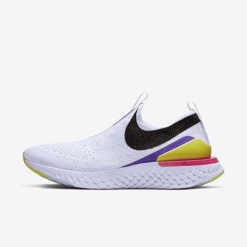 Nike Epic Phantom React - Női Futócipő - Fehér/Fukszia/Lila/Fekete